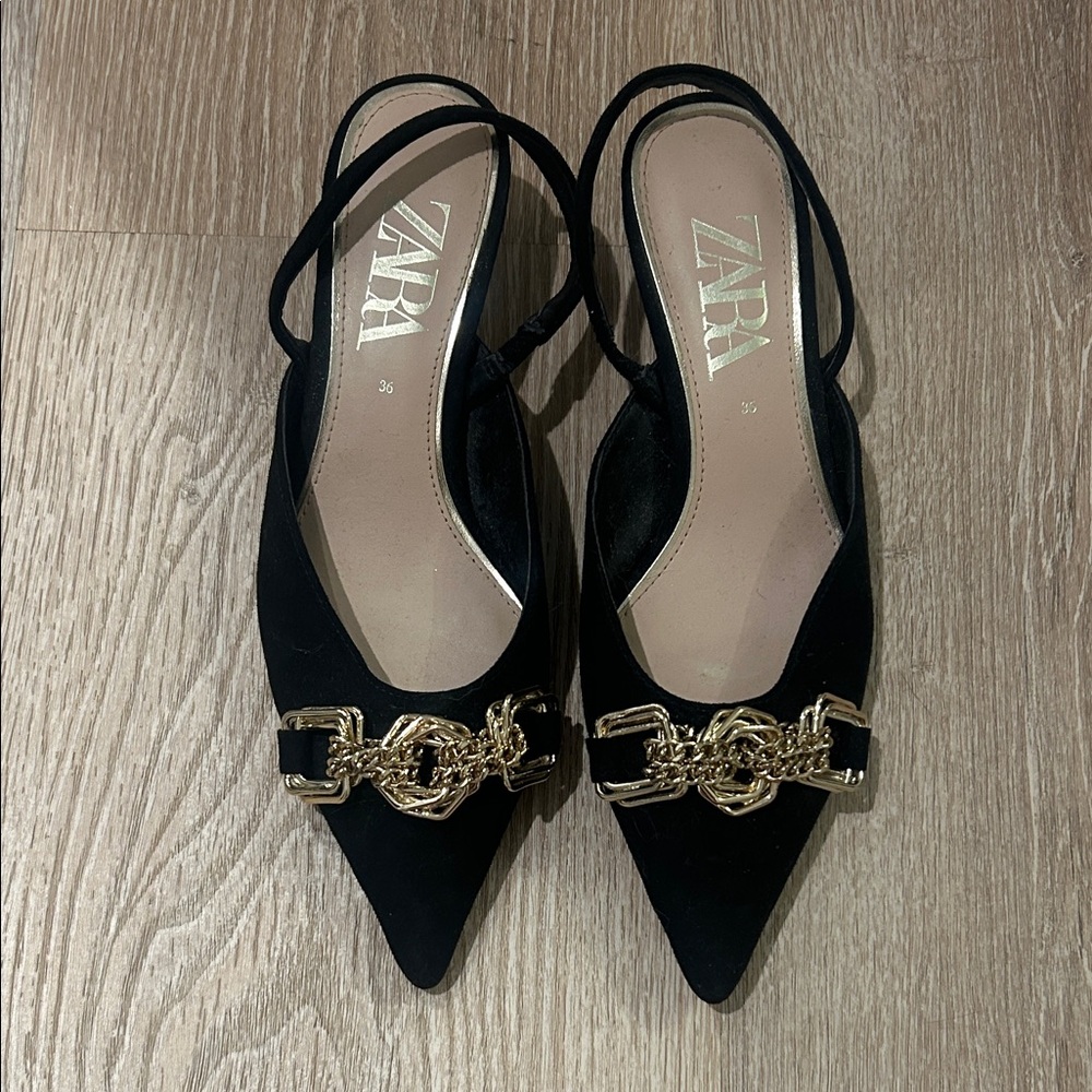 Zara slingback heels